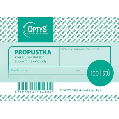 Optys 1147 Propustka A7 – Zboží Živě