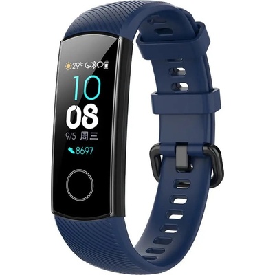 ESES - Silikonový řemínek tmavě modrý pro Honor Band 4 a Band 5 1530001136
