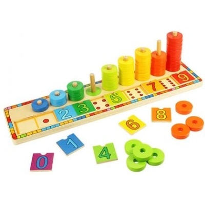 Bigjigs Toys Играчка Уча се да броя Learn to Count (BJ531)