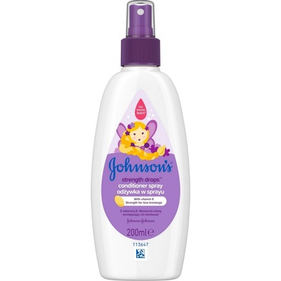 Johnson's Baby Strenght Drops posilňujúci kondicionér v spreji 200 ml