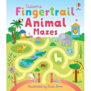 Fingertrail Animal Mazes | Elisa Ferro (ISBN: 9781805077213)