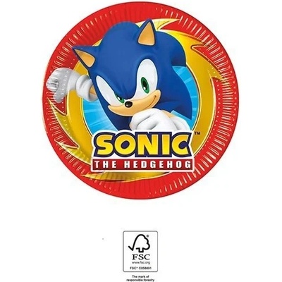 Procos Компостируеми чинии Соник 20 cm 8 бр