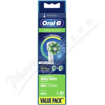 Oral-B Cross Action Black 4 ks