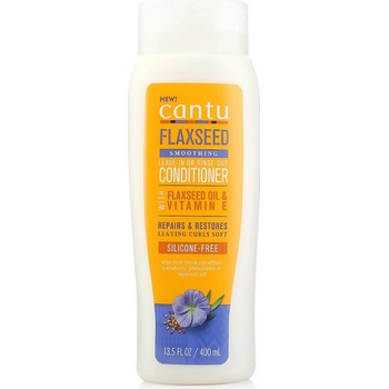 Cantu Flaxseed Smoothing Leave-in or Rinse Out Conditioner 400 ml