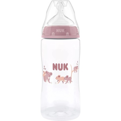 Nuk Бебешко шише NUK First Choice - TC, РР, 300 ml, размер М, Коала (10216341)