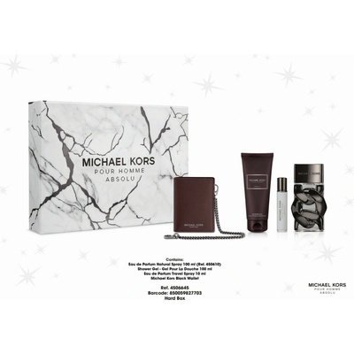 Michael Kors Pour Homme EDP 100 ml + EDP 10 ml + sprchový gel 100 ml darčeková sada