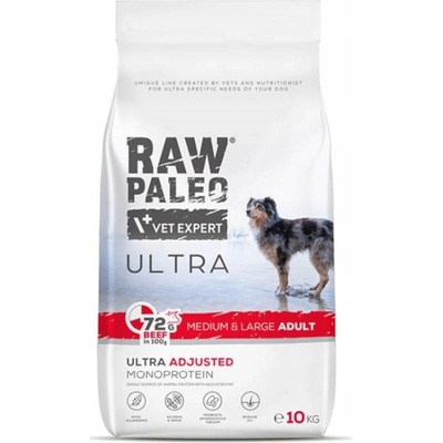 Vetexpert Raw Paleo Ultra Beef Adult Medium Large 10 kg