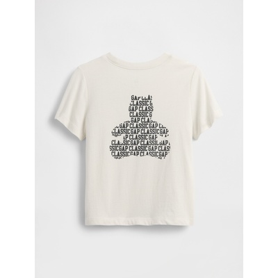 GAP Бебешка тениска с джоб Brannan GAP GAP | Byal | Момчешки | 4 години