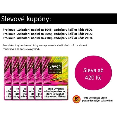 glo Veo Sour Pink Twist krabička – Zboží Dáma