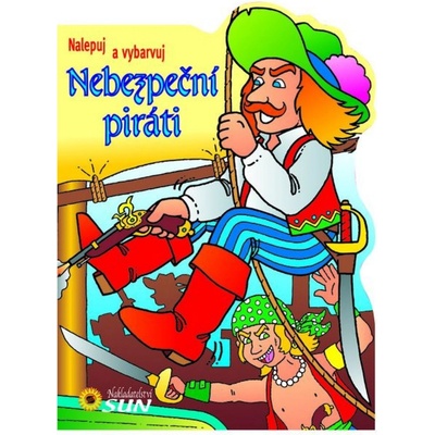 Nebezpeční piráti nalepuj a vybarvuj – Hledejceny.cz