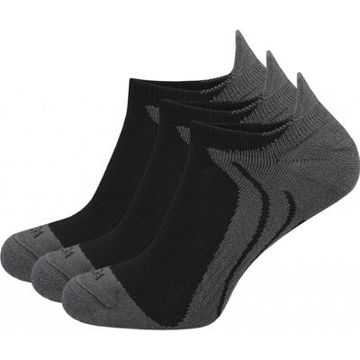 MOOA Bamboo Active Low 3 pack černá šedá