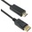 DeTech Кабел DeTech DP HDMI M/M, 14+1 cooper, 3м, Черен (18274)