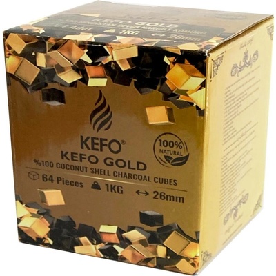 Kefo Gold XL Kokosové uhlíky brikety 1kg – Zbozi.Blesk.cz
