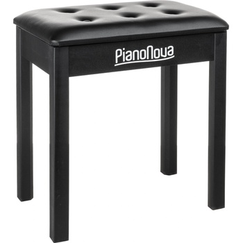 Pianonova Bookcase Дървена табуретка за пиано Black (BCPS2025BLK)