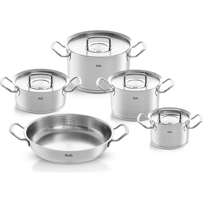 Fissler Súprava hrncov ORIGINAL-PROFI COLLECTION, s kastrólom a servírovacou panvicou, sada 5 ks