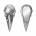 Alchemy gothic декорация (огледало) ALCHEMY GOTHIC - Raven Skull - Сребро - V99S