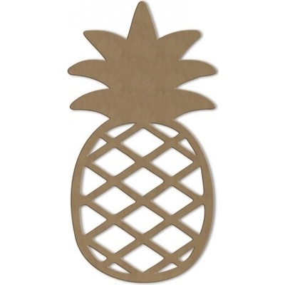 Gomille Dřevěný výřez - Ananas, obrys