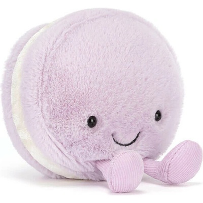 JELLYCAT Amuseables Makronka May levandulová