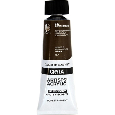 Daler-Rowney Cryla Artists’ АКРИЛНА боя Raw Umber 75 ml 1 бр (125075247)