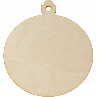 Dřevotéka Dřevěná baňka na tvoření 10 cm DRGA0947