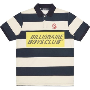 Billionaire boys club Блуза с яка BILLIONAIRE BOYS CLUB Men's Short Sleeve Polo Shirt - Navy/Ecru