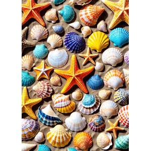 Enjoy - Puzzle Beach Treasure - 1 000 piese