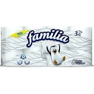 Familia тоалетна хартия 8бр (ф-12)