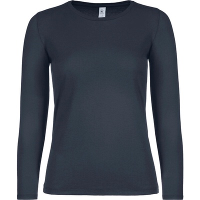 B&C E150 LSL women modrá navy