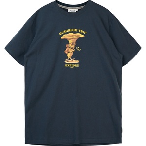 LAKOR Мъжка тениска LAKOR Mushroom Trip T-Shirt - Blueberry (217-0131-0111)