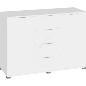BWS Комод HOPE 120x78x35 см бял (WS0018)