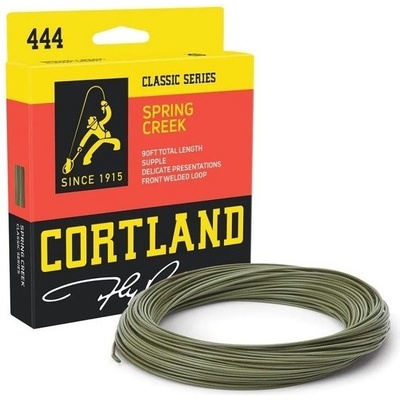Cortland Muškárska Šnúra 444 Classic Spring Creek Freshwater Olive 90ft WF3F