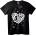 NOONEBRAND Тениска Corazón No Sufras - 3XL, White