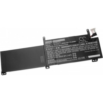 Image 1 of VHBW Батерия за Asus GL703G / GL703GM, C41N1716, 4800 mAh (888200385)