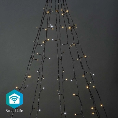 Svetelná reťaz NEDIS Wi-Fi chytré dekoratívne LED WIFILXT02W200 WIFILXT02W200