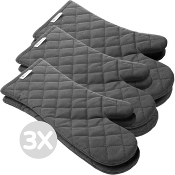 Hendi Žáruvzdorné rukavice, ohnivzdorný povrch - bavlna s ohnivzdorným povlakem - L 380 mm