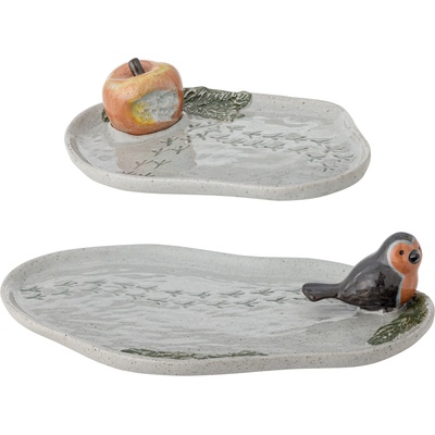 Bloomingville Bleak декоративни тави, сиви, 2 бр (82062848)