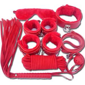 Sensual Bdsm Комплект "red sensual" 7 части