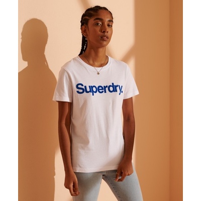 Superdry Dámske Tričko Core Logo Flock