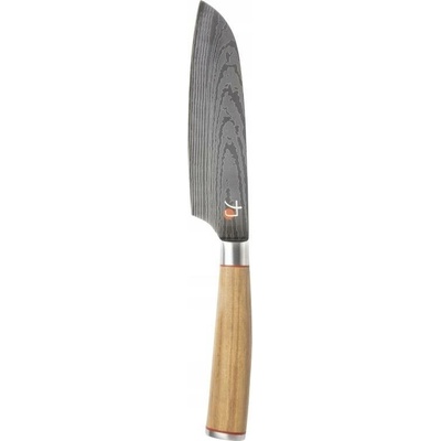 MASTERPRO Nůž Santoku TETSU 12,5 cm nerezová ocel dřevo