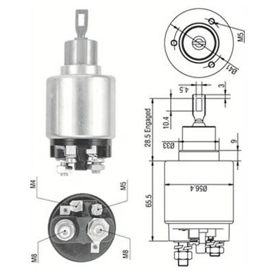 Elektromagnetický spínač pre żtartér MAGNETI MARELLI 940113050323