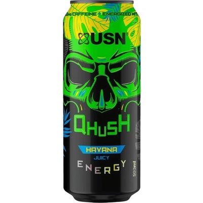 USN Qhush Energy drink Havana Juicy 0,5 l