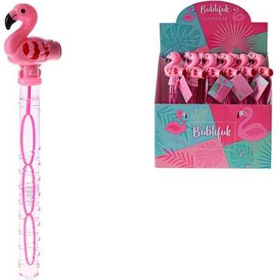 Wiky Bublifuk plameniak 36 cm s píšťalkou