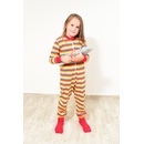 Detský overal Dúha červené ponožky