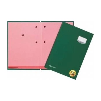 Angela Ciampagna Pagna Offer DE LUXE Stoffeinband 20 Fächer grün