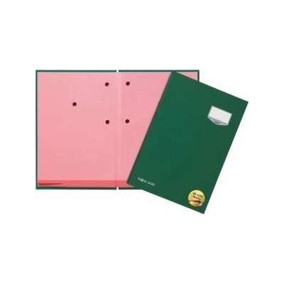 Angela Ciampagna Pagna Offer DE LUXE Stoffeinband 20 Fächer grün