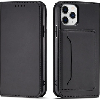 HQWear Калъф с отделение за карти Magnet Card Case за iPhone 12, черен (9145576250747)