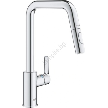 GROHE 30631000 - Кухненски смесител quickfix start 362 мм, полирано хромово покритие (gh1123)