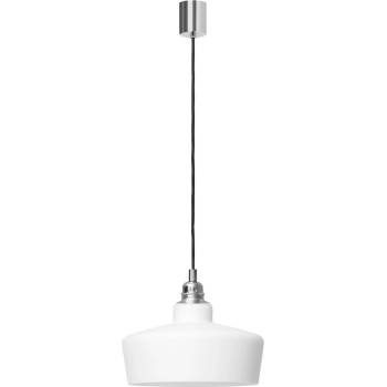 Kaspa Висяща лампа Longis III с бял абажур хром (10877103)