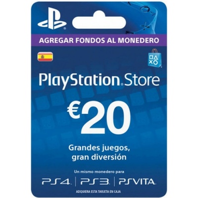 PlayStation predplatená karta 50 € ES