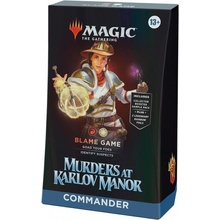 Wizards of the Coast Magic the Gathering Murders at Karlov Manor Commander Deck Blame Game